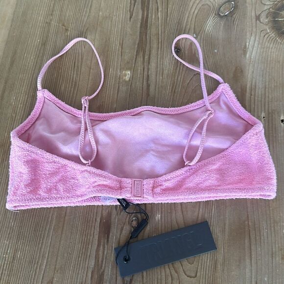 TRIANGL TOP ONLY MICA - TERRY FLOSS TOP NO BAG NEW WITH TAGS - Picture 5 of 9